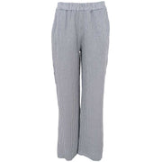Black Colour BCMelina Wide Linen Pant Grå - J BY J Fashion
