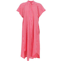 Black Colour BCMolly S/S Dress Red Stripe