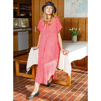 Black Colour BCMolly S/S Dress Red Stripe