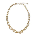 Black Colour BCOrion Necklace Gold Coloured - J BY J Fashion