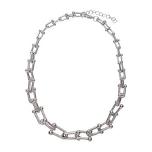 Black Colour BCOrion Necklace Silver Coloured - J BY J Fashion