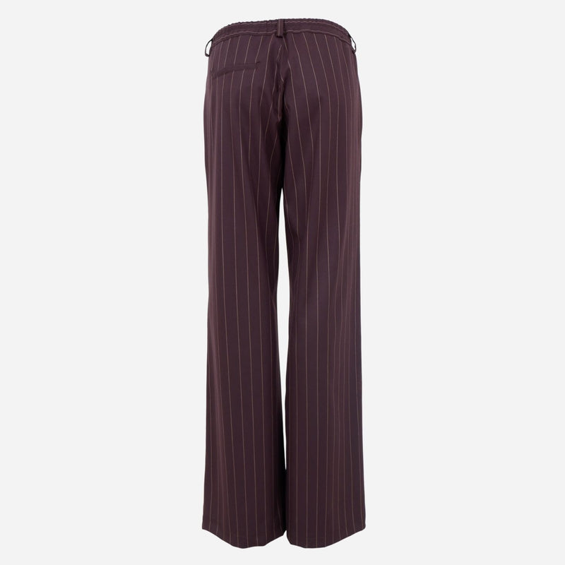 Black Colour BCOxford Box Pant Coffee
