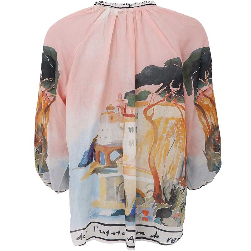 Black Colour BCRiviera Blouse Rose