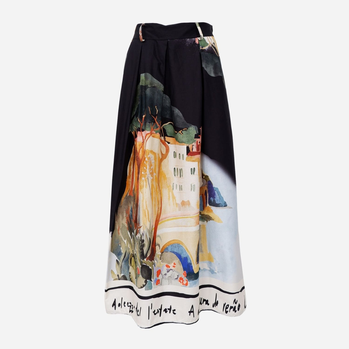 Black Colour BCRiviera Skirt Black