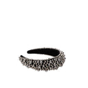 Black Colour BCSchaffer Headband Black/Silver Coloured - J BY J Fashion