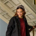 Black Colour BCSchaffer Headband Black/Silver Coloured - J BY J Fashion