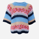 Black Colour BCSophie Striped Jumper Blue Multi