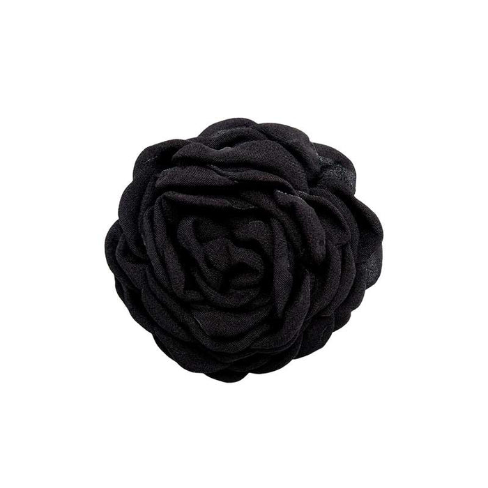 Black Colour BCVilla Mega Flower Brooch Sort - J BY J Fashion