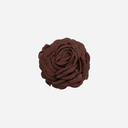 Black Colour BCVilla Mega Flower Hair Claw Coffee W. Dots