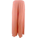 Boho Love B1230 Loose Pants Orange Leo