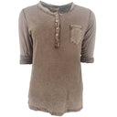 Boho Love B1167 L/S T-Shirt Brown