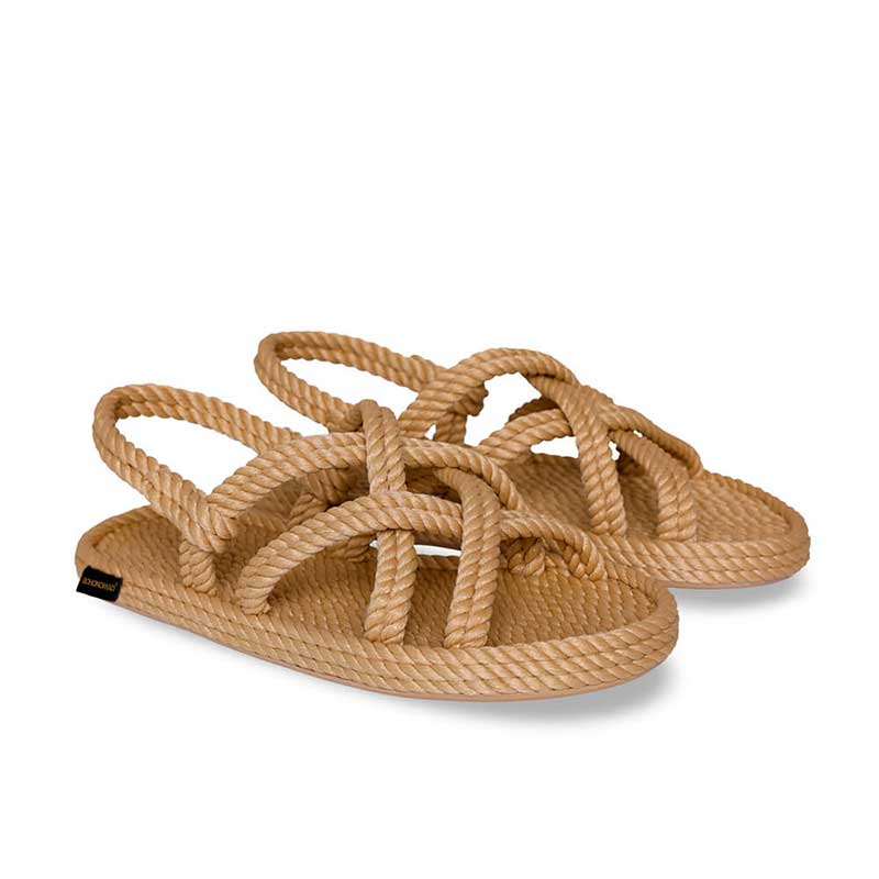 Bohonomad Bodrum Women Rope Sandal Sand - J BY J Fashion