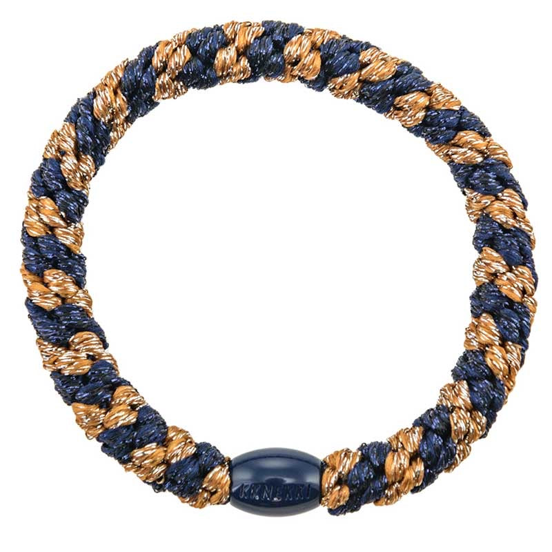 Bon Dep Kknekki 5584 Cognac Glitter Navy Flitter Stripe - J BY J Fashion
