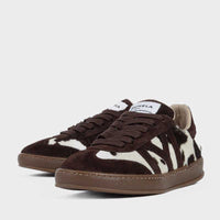 Bukela 210 Womens Leather Sneakers Cow Mocca