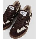 Bukela 210 Womens Leather Sneakers Cow Mocca