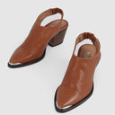 Bukela Gia Plateau Heels Cognac