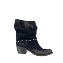 Bukela Nelle Suede Boots Black - J BY J Fashion