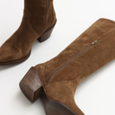 Bukela Pheby Wood Long Boots Brown - J BY J Fashion