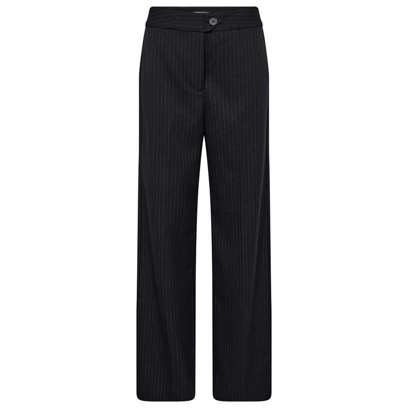 CO COUTURE IDACC PIN WIDE PANT MØRKEGRÅ