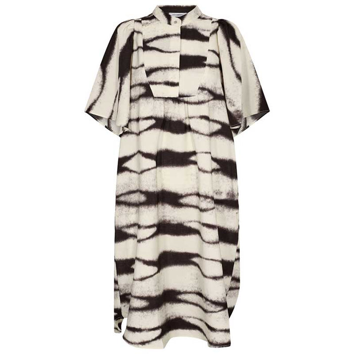CO COUTURE MELISSACC SS VOLUME DRESS OFF WHITE
