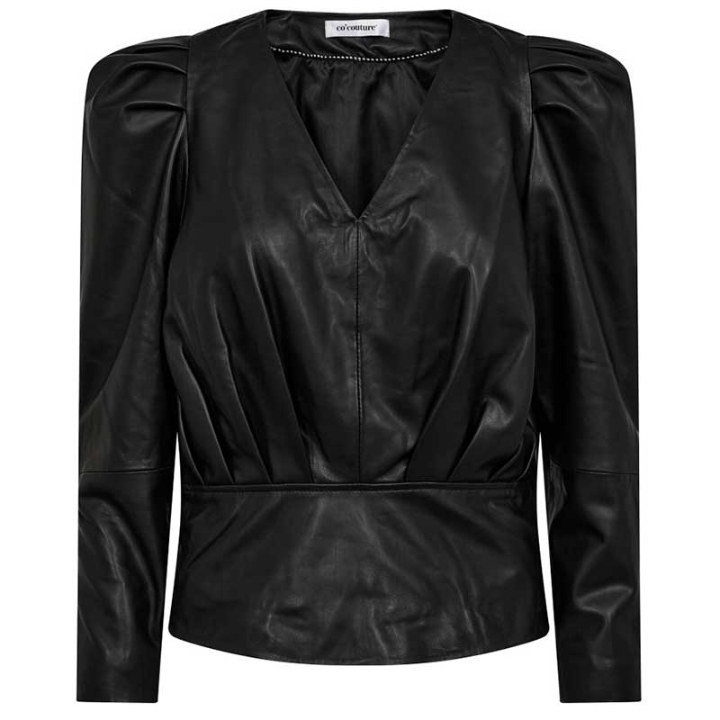 CO COUTURE PHOEBECC DRAPE PUFF BLOUSE SORT