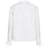CO COUTURE SANDYCC FRILL SLEEVE SHIRT HVID