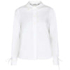 CO COUTURE SANDYCC FRILL SLEEVE SHIRT HVID