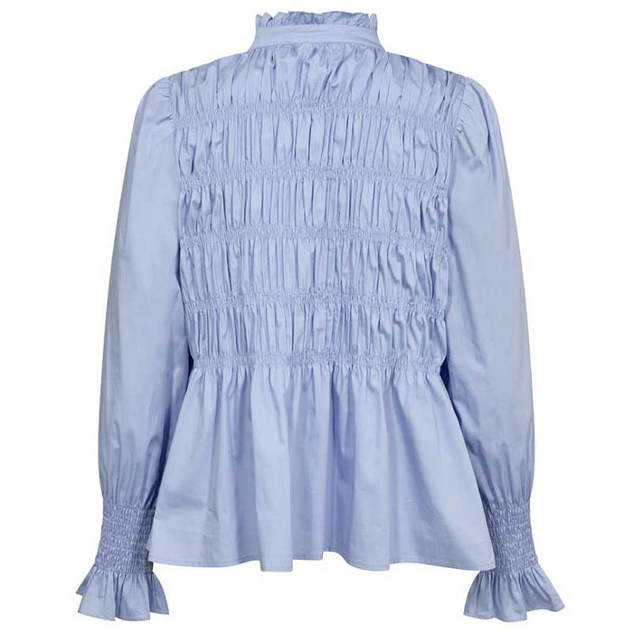 CO COUTURE SANDYCC SMOCK SHIRT LYSEBLÅ-J BY J Fashion