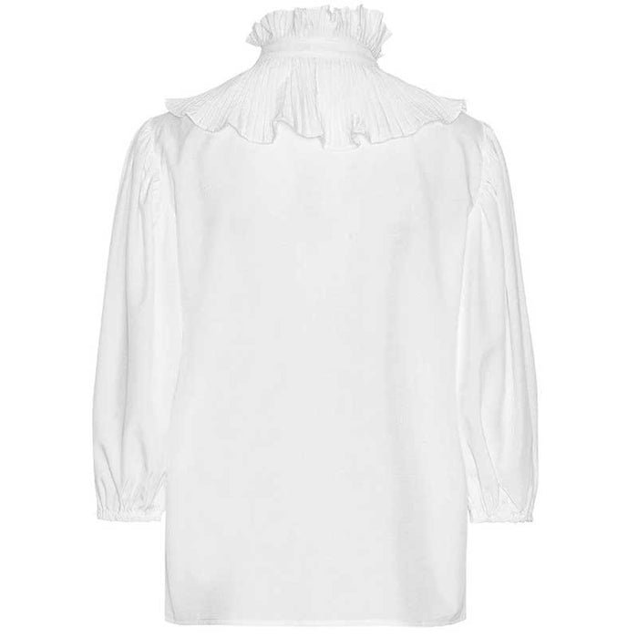 CONTINUE 14162 PERNILLE 3/4 SLEEVE SHIRT HVID-J BY J Fashion