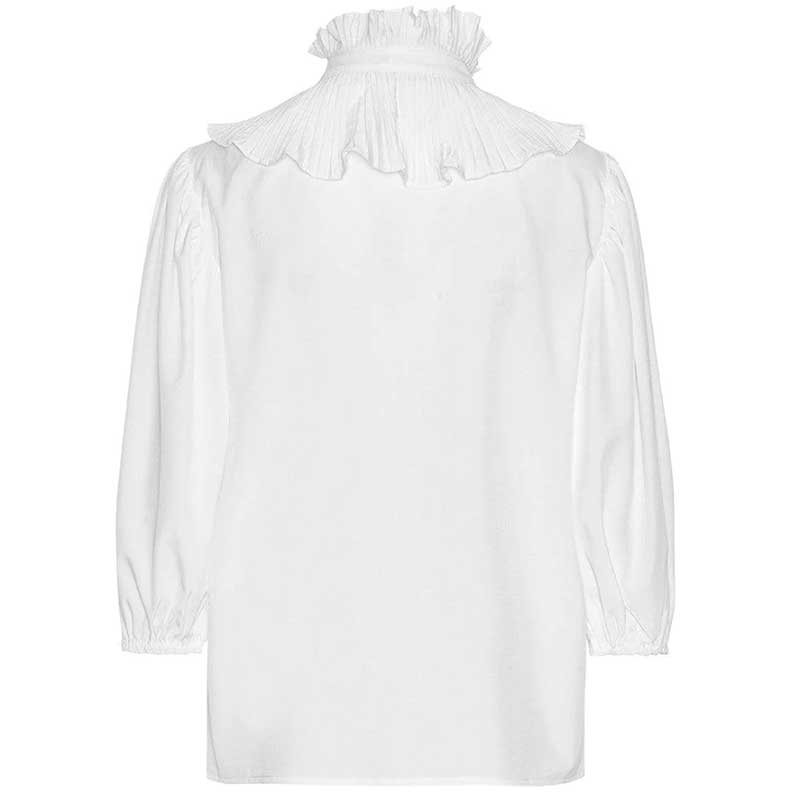 CONTINUE 14162 PERNILLE 3/4 SLEEVE SHIRT HVID