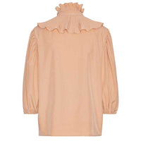 CONTINUE 14162 PERNILLE 3/4 SLEEVE SHIRT NUDE-J BY J Fashion