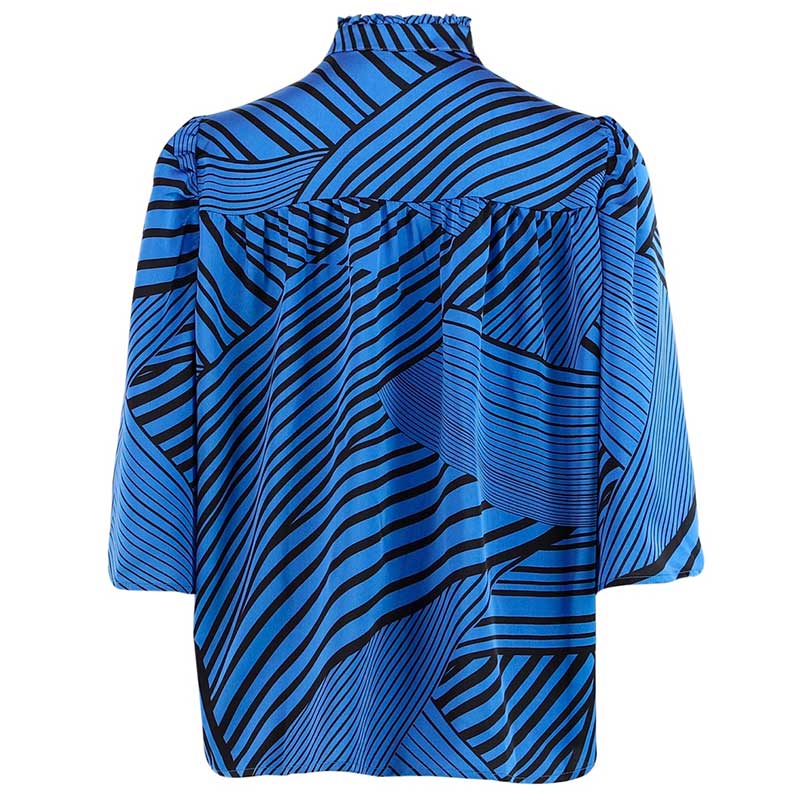 CONTINUE 14239 ISA BLOUSE BLÅ