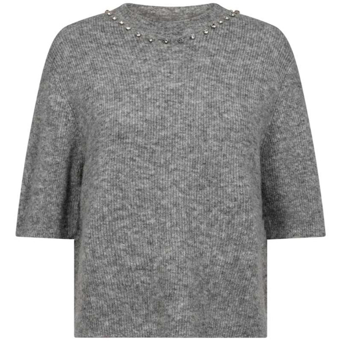 COPENHAGEN MUSE CMIBRA KNIT GRÅ-J BY J Fashion