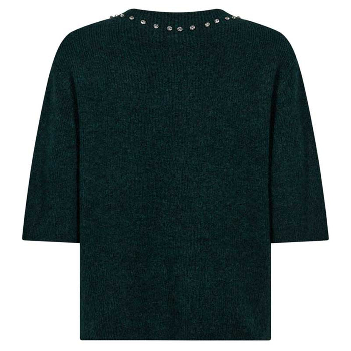 COPENHAGEN MUSE CMIMBRA KNIT MØRKEGRØN-J BY J Fashion