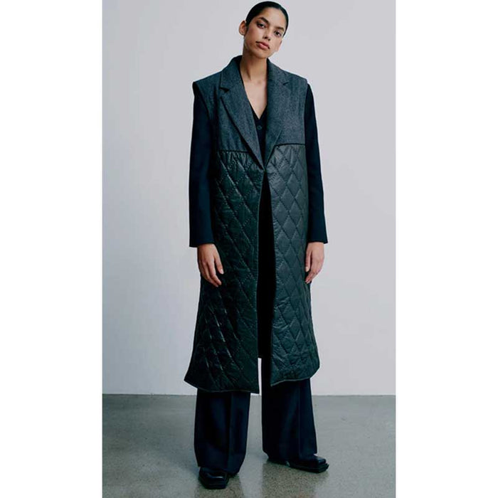 COPENHAGEN MUSE CMNET WAISTCOAT SORT