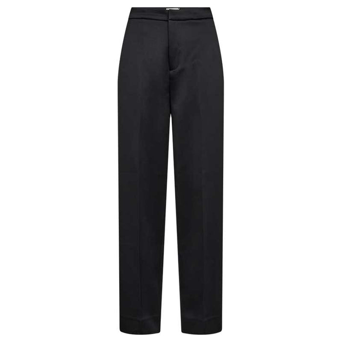 COPENHAGEN MUSE CMSHINE PA WIDELEG PANTS SORT