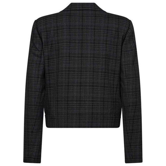 COPENHAGEN MUSE CMTAILOR CHECK JACKET MØRKEGRÅ