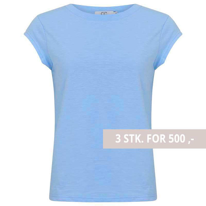 COSTER COPENHAGEN CCH1100 BASIC T-SHIRT 588 LYSEBLÅ - J BY J Fashion