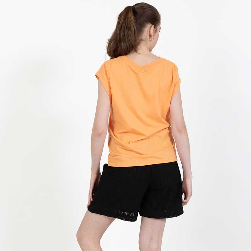 COSTER COPENHAGEN CCH1100 BASIC T-SHIRT 703 ORANGE - J BY J Fashion