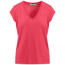 COSTER COPENHAGEN CCH1101 V-NECK T-SHIRT 659 PEACH - J BY J Fashion