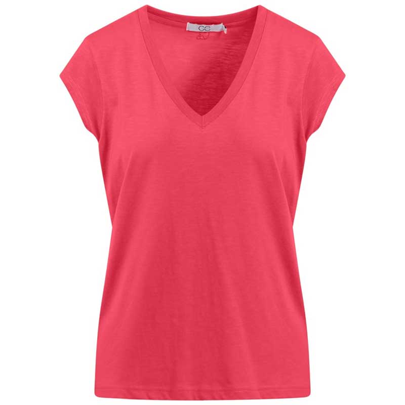 COSTER COPENHAGEN CCH1101 V-NECK T-SHIRT 659 PEACH