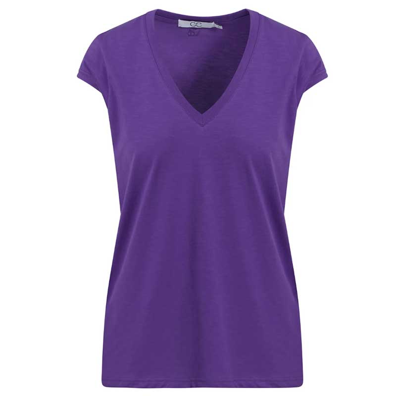 COSTER COPENHAGEN CCH1101 V-NECK T-SHIRT 803 LILLA