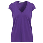 COSTER COPENHAGEN CCH1101 V-NECK T-SHIRT 803 LILLA
