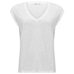 COSTER COPENHAGEN CCH1101 V-NECK T-SHIRT HVID