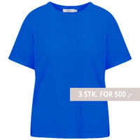 COSTER COPENHAGEN CCH1118 REGULAR T-SHIRT 578 BLÅ - J BY J Fashion