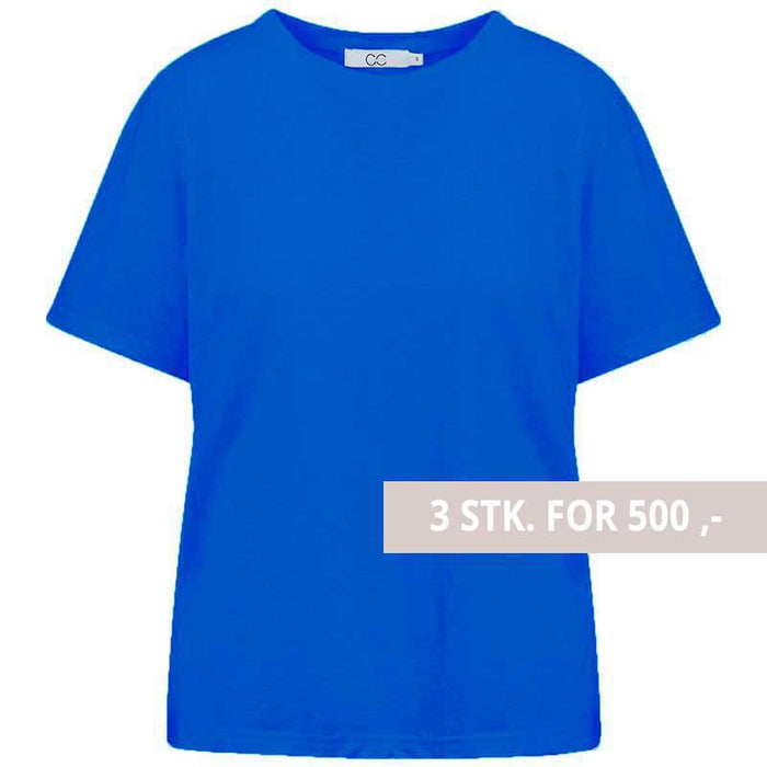 COSTER COPENHAGEN CCH1118 REGULAR T-SHIRT 578 BLÅ-J BY J Fashion