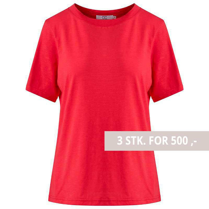 COSTER COPENHAGEN CCH1118 REGULAR T-SHIRT 659 PEACH-J BY J Fashion
