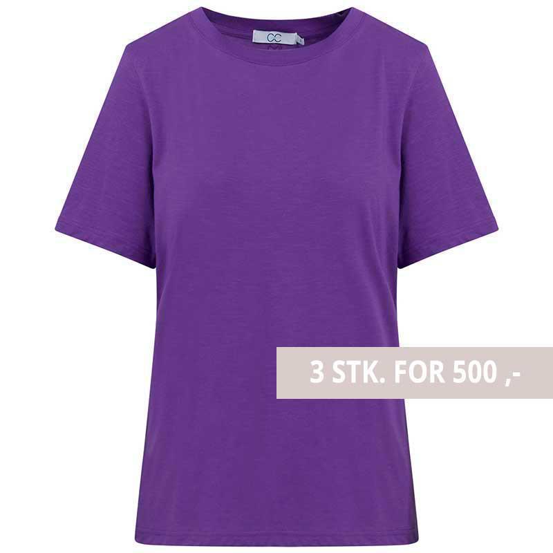 COSTER COPENHAGEN CCH1118 REGULAR T-SHIRT 803 LILLA