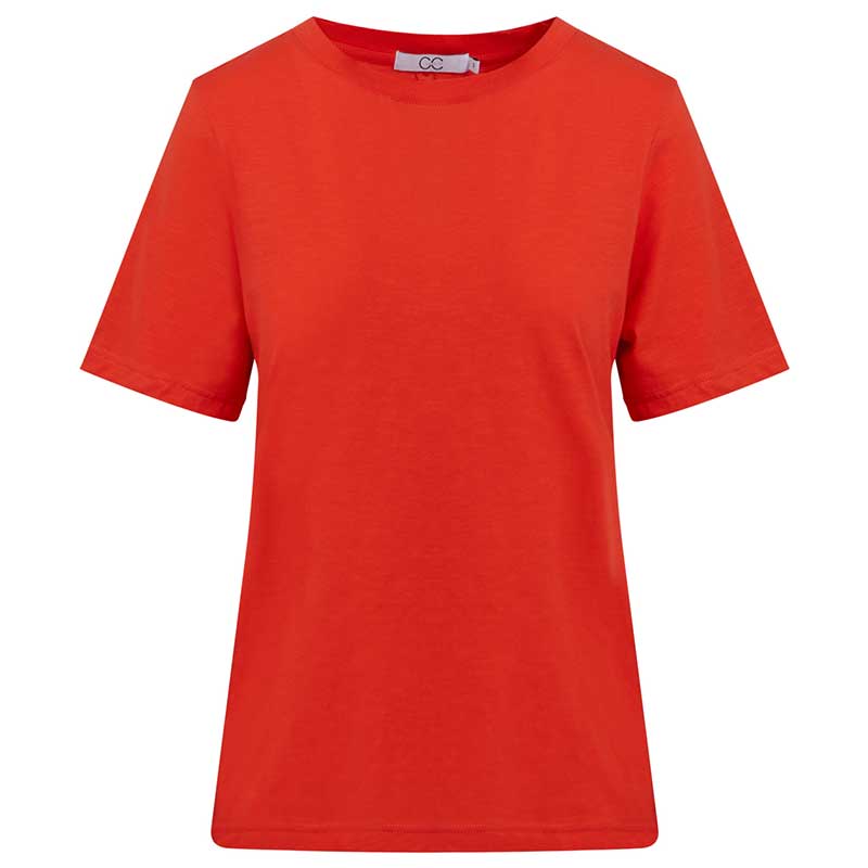COSTER COPENHAGEN CCH1118 REGULAR T-SHIRT RØD-J BY J Fashion