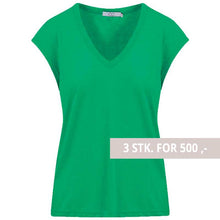 Coster Copenhagen CCH1101 V-Neck T-Shirt 402 Emerald Green